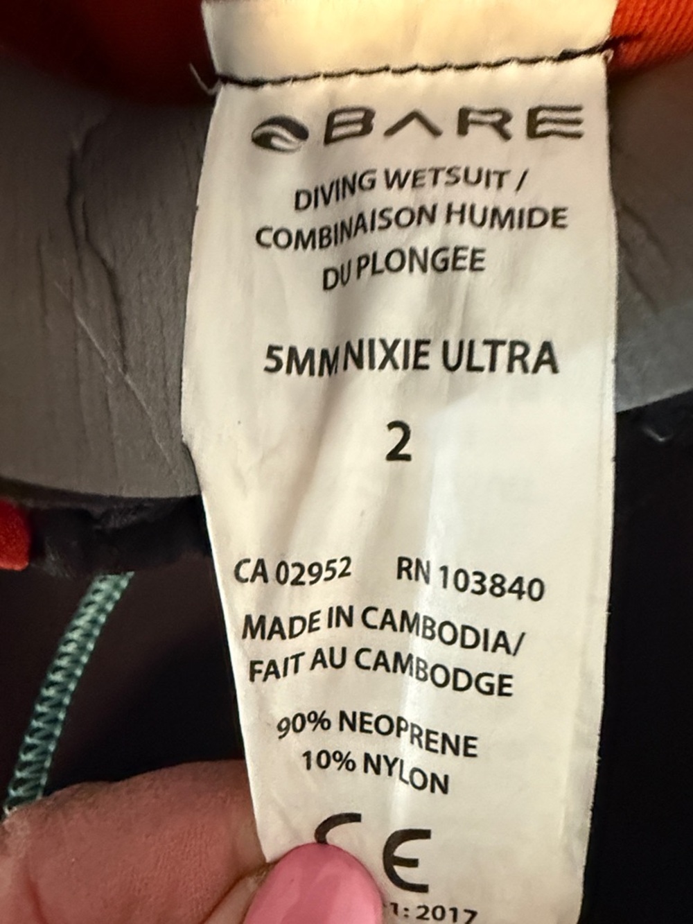 Bare 5mm Nixie Ultra Womens wetsuit - Picture 2 of 6